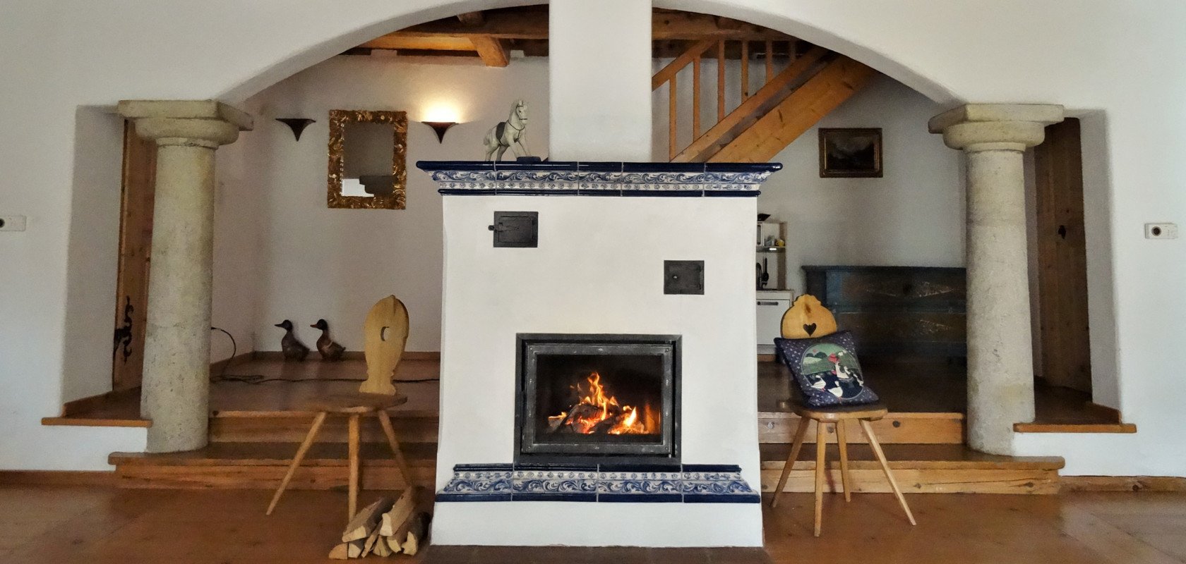 Südtiroler original, Geschmiedete Ofentürl
